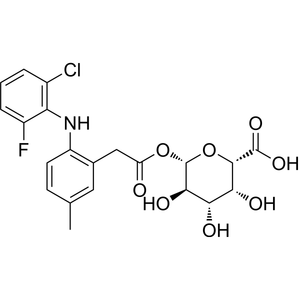 Lumiracoxib acyl-β-D-glucuronide 697287-17-5